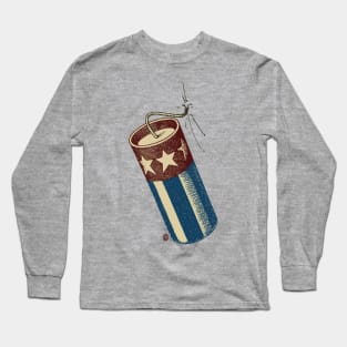 Vintage Firecracker Long Sleeve T-Shirt